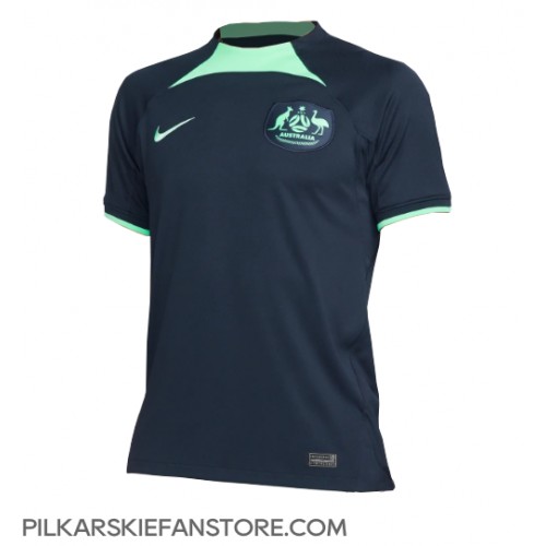 Tanie Strój piłkarski Australia Koszulka Wyjazdowej MŚ 2022 Krótkie Rękawy